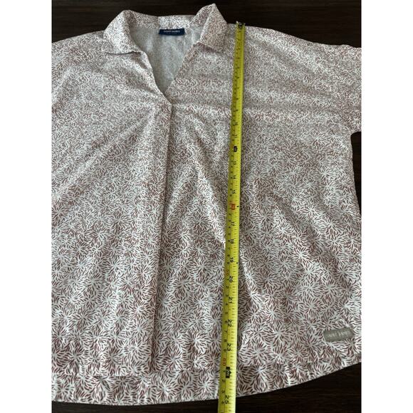 Saint James Popover Blouse Shirt Women’s S/M Tory Top $219 - Picture 10 of 12